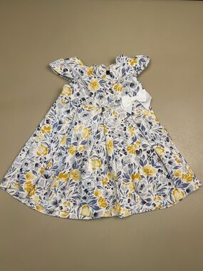 Cynthia Rowley Toddler Dress 24M Floral Fit Flare Bow Spring